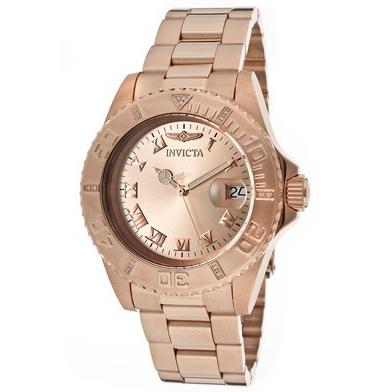 Invicta Men's 12821 Pro Diver Rose-tone Stainless Steel Watch