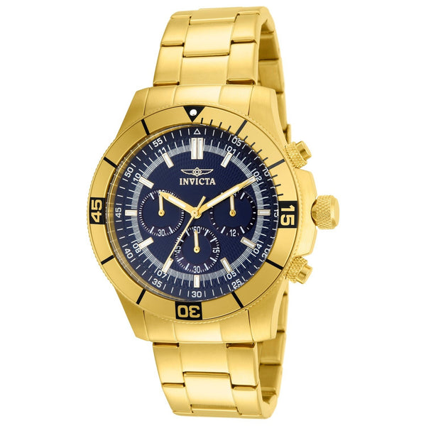 Invicta Men's 12844 Specialty Chronograph Gold-Tone Stainless Steel Watch