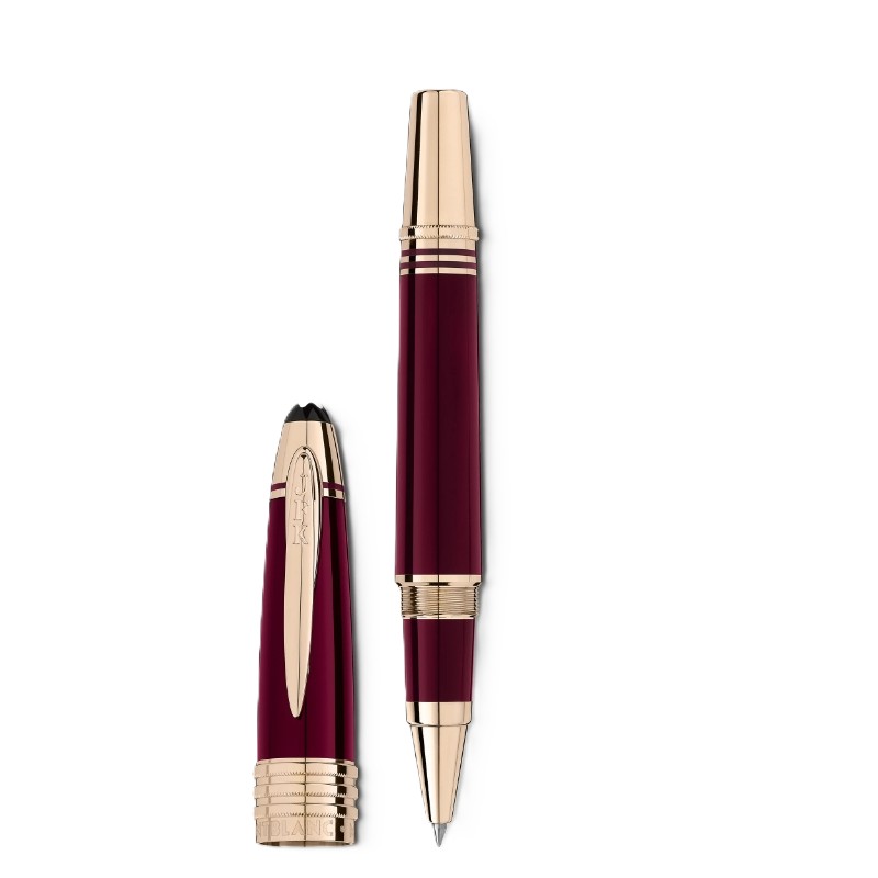 132125 John F. Kennedy Special Edition Burgundy, Gold Coated Rollerball Pen
