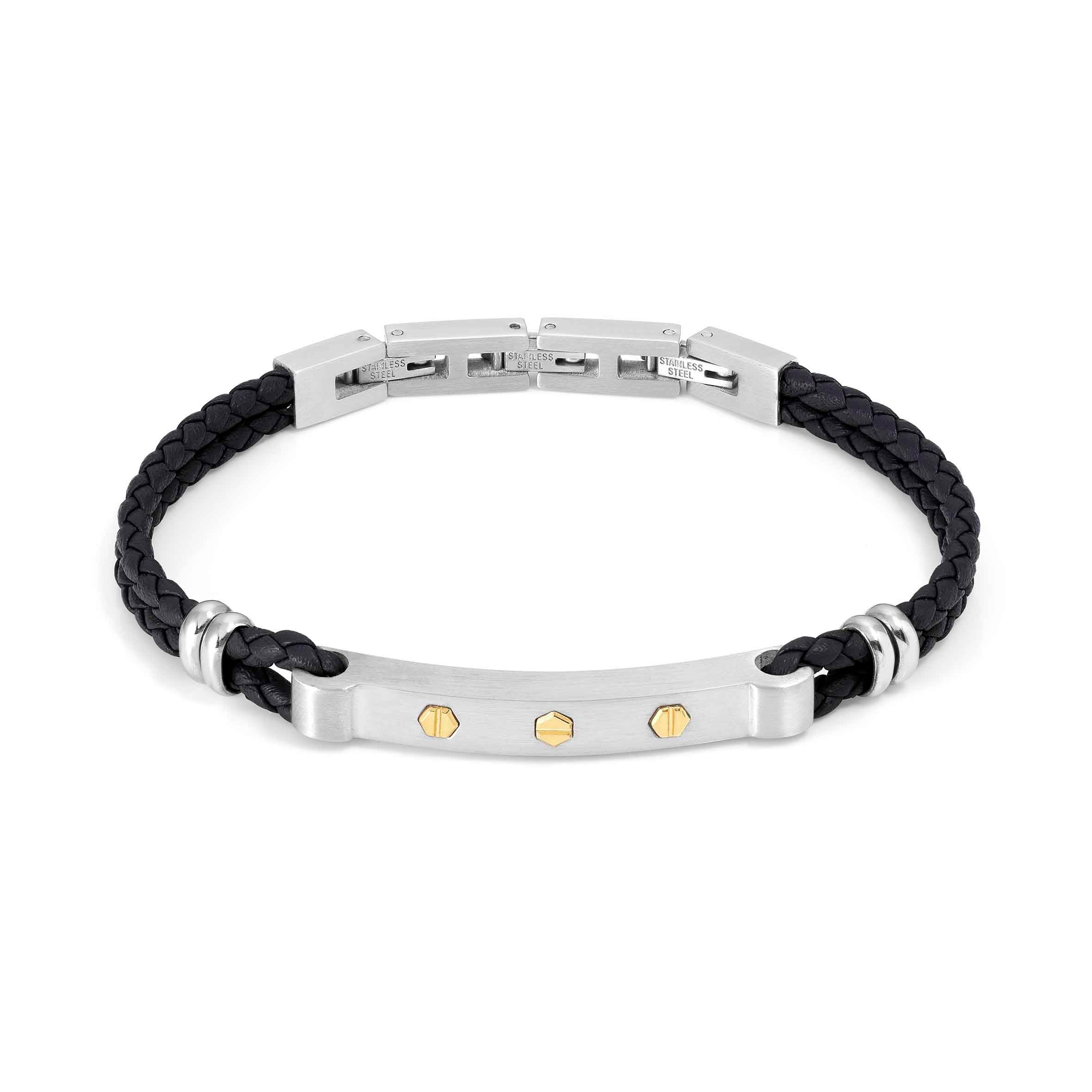 ManVision bracelet with PVD Hexagonal Screws