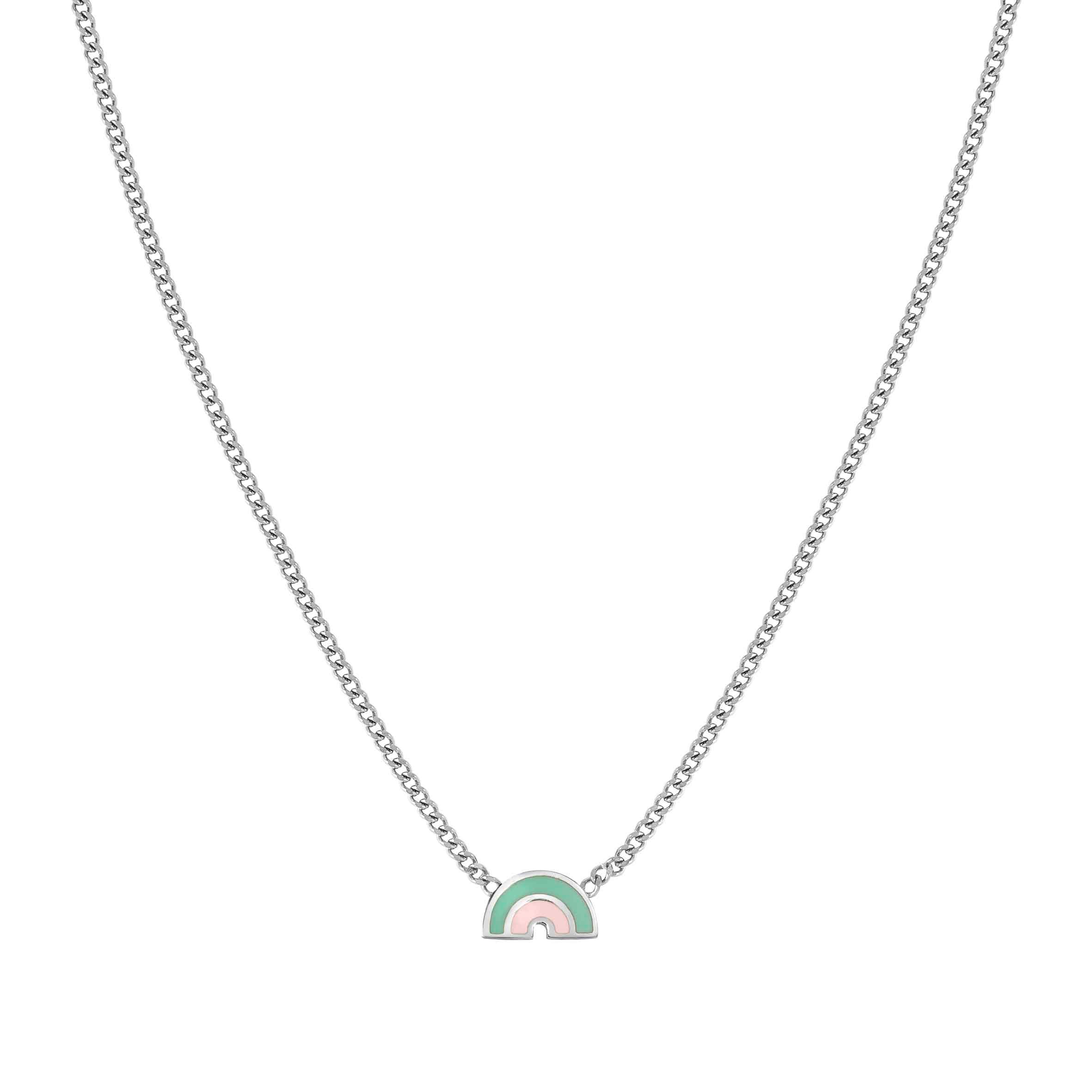 FairyIcons necklace with coloured Rainbow