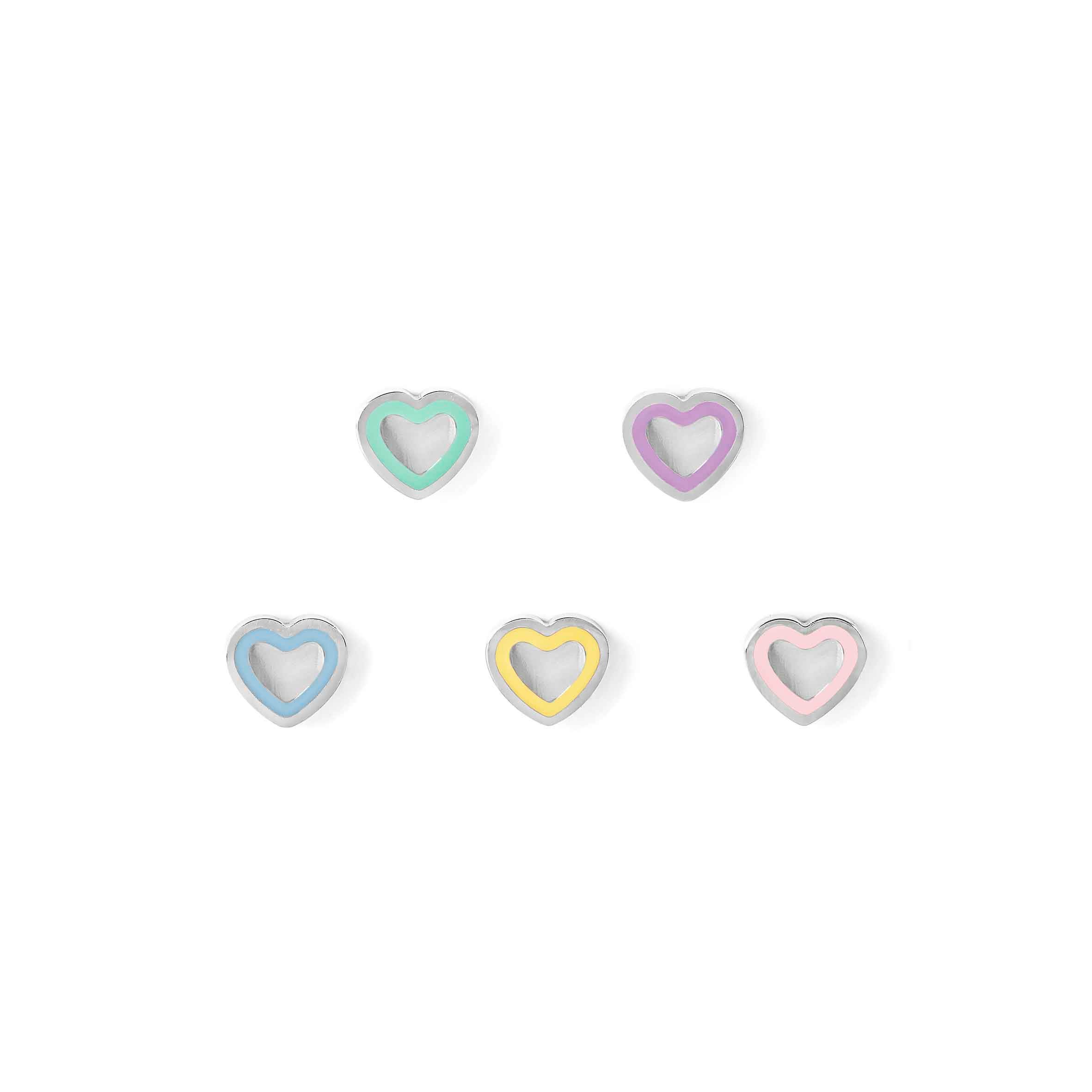 FairyIcons set 4 earrings, Hearts
