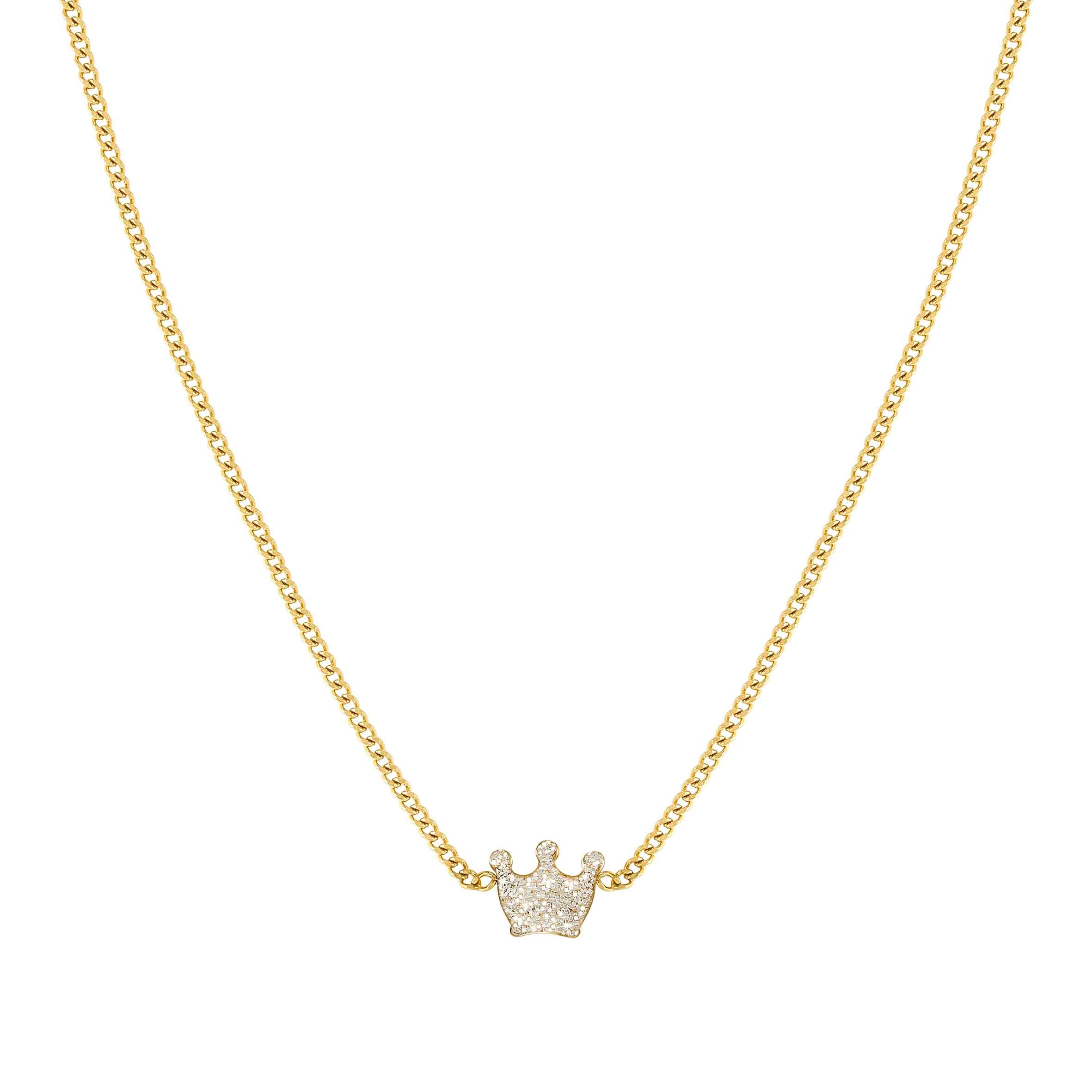 FairyIcons necklace with glitter Crown