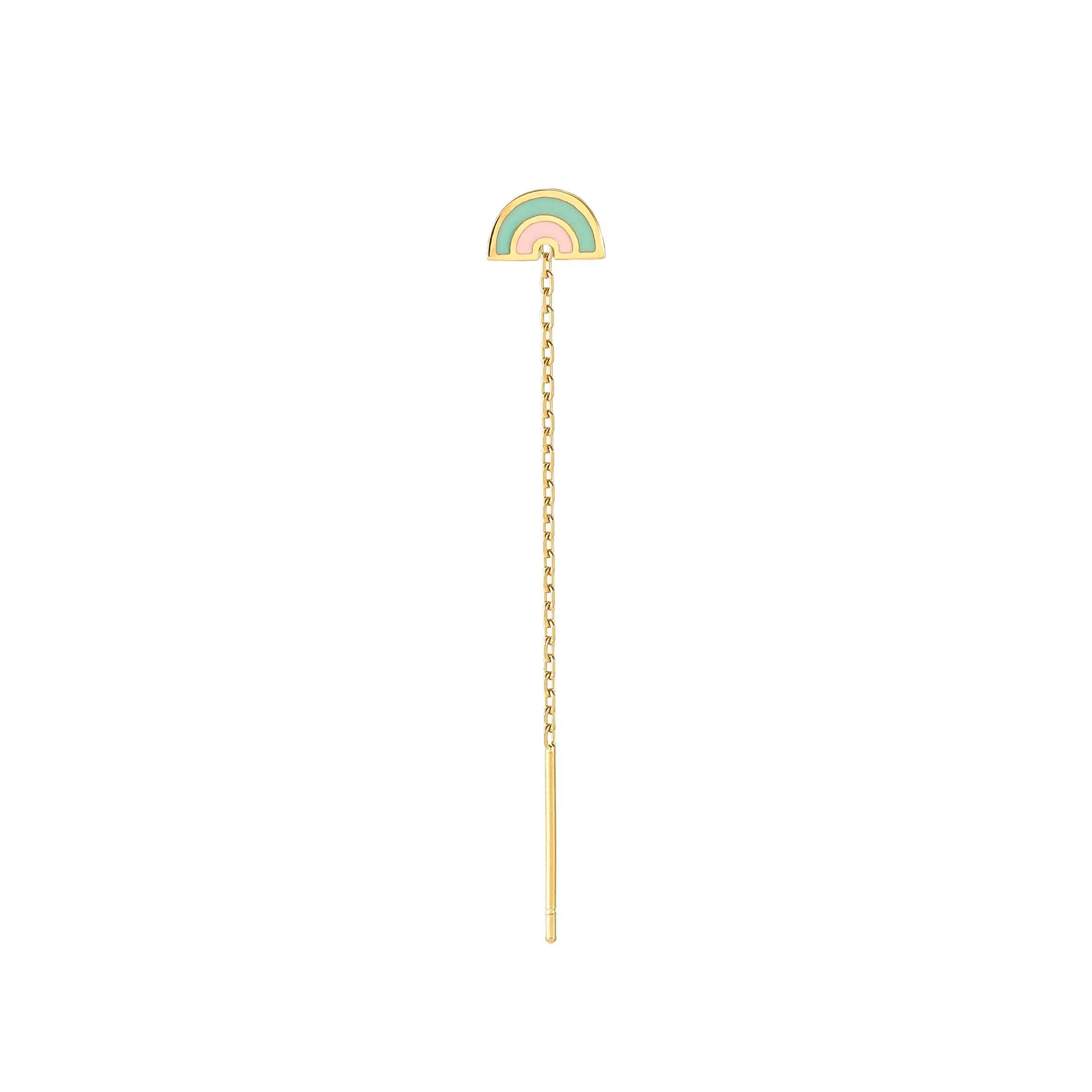 FairyIcons single earring, coloured Rainbow