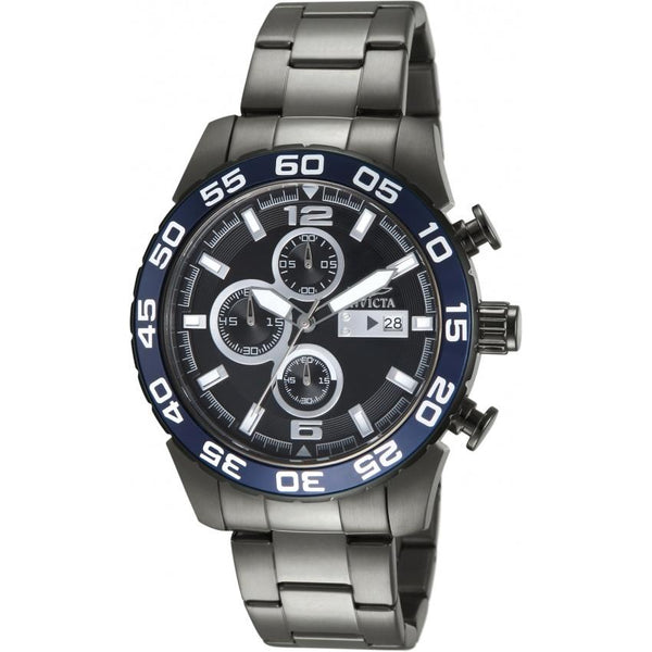 Invicta Men's 13677 Specialty Chronograph Gunmetal Stainless Steel Watch
