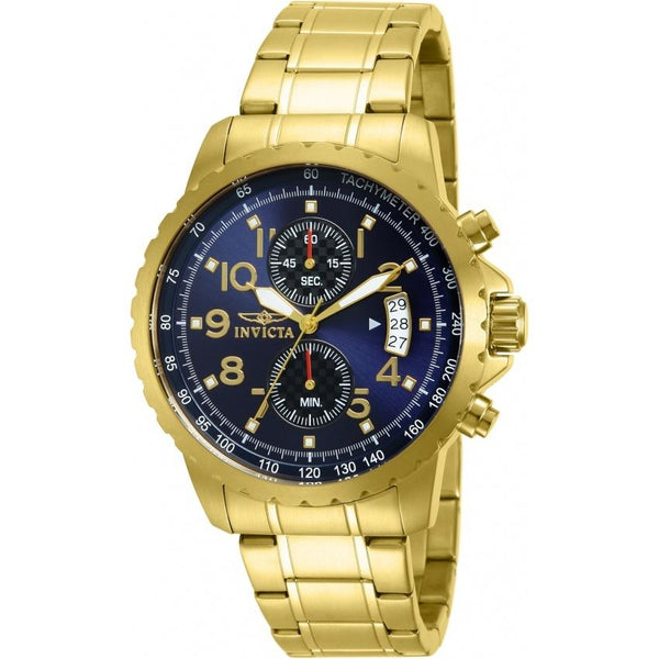 Invicta Men's 13785 Specialty Chronograph Gold-tone Stainless Steel Watch