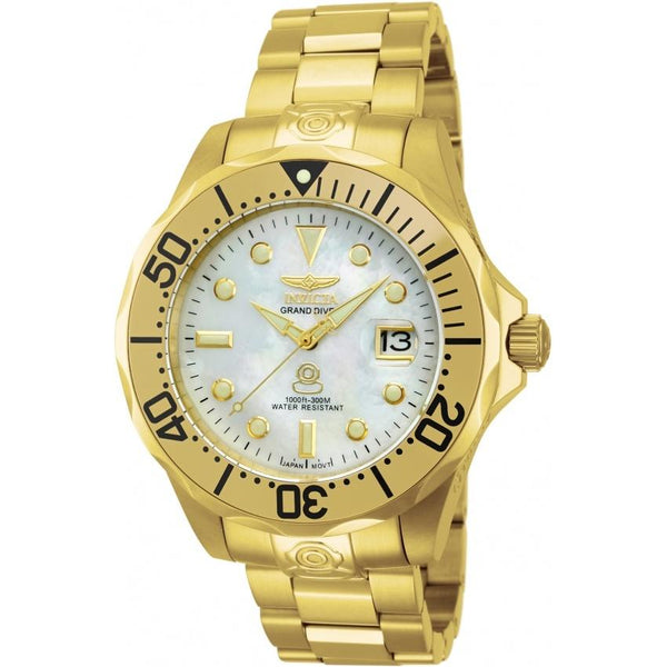 Invicta Men's 13939 Pro Diver Automatic Gold-Tone Stainless Steel Watch