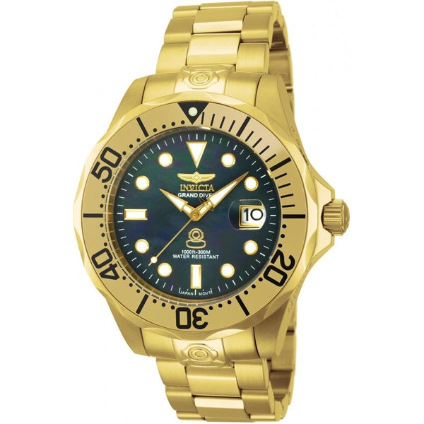 Invicta Men's 13940 Pro Diver Automatic Gold-Tone Stainless Steel Watch