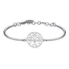 Chakra Tree of Life Bracelet (Silver)