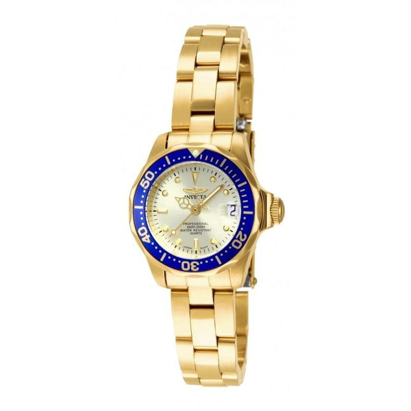 Invicta Women's 14126 Pro Diver Gold-Tone Stainless Steel Watch
