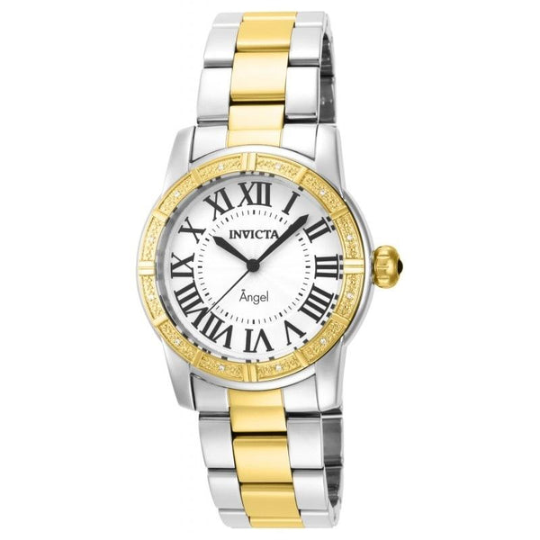 Invicta Women's 14376 Angel Gold-Tone and Silver Stainless Steel Watch