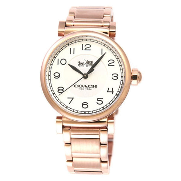 Coach Women's 14502395 Madison Rose-Tone Stainless Steel Watch