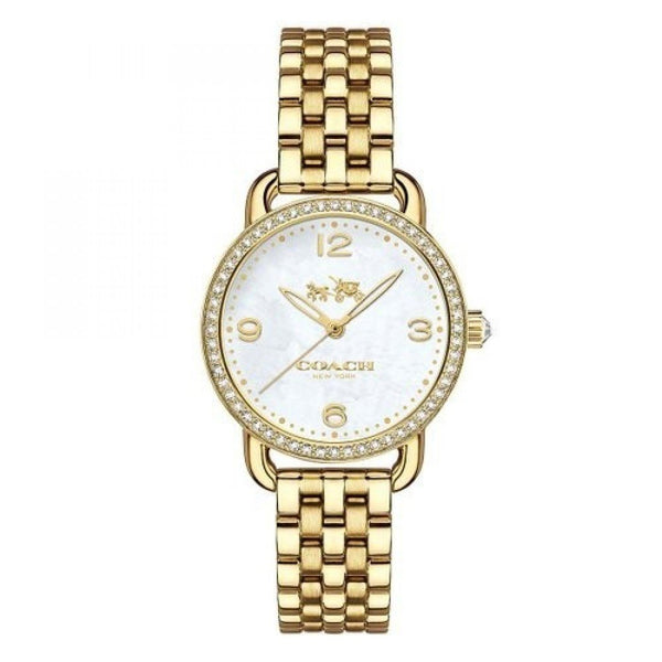 Coach Women's 14502478 Delancey Gold Stainless Steel Watch