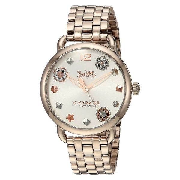 Coach Women's 14502811 Delancey Rose Gold-Tone Stainless Steel Watch