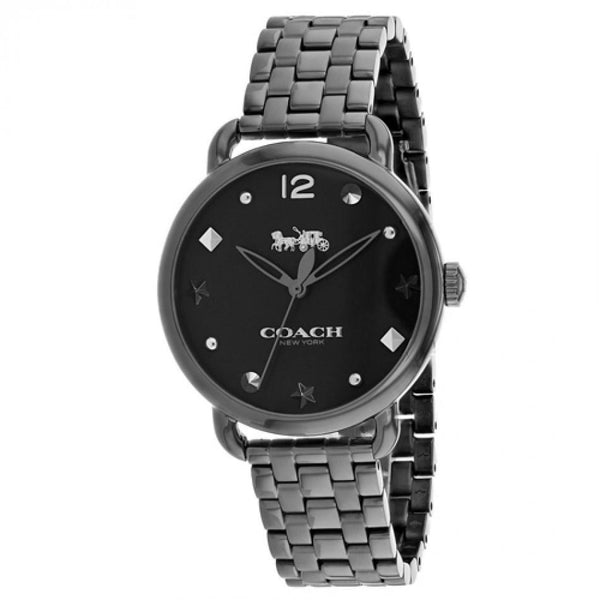 Coach Women's 14502812 Delancey Black Stainless Steel Watch