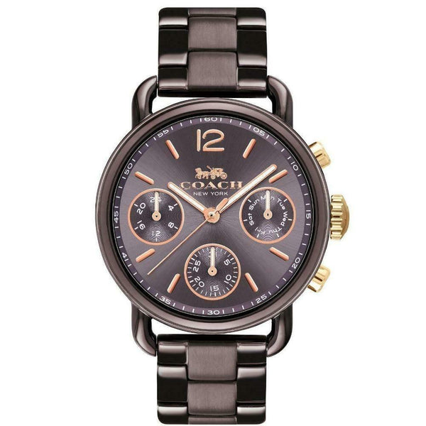 Coach Women's 14502843 Delancey Purple Stainless Steel Watch