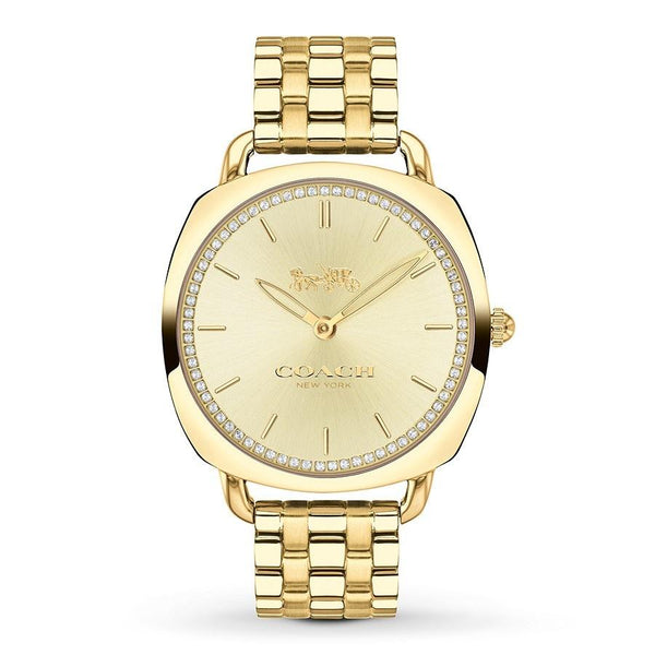Coach Women's 14503011 Tatum Slim Gold-Tone Stainless Steel Watch