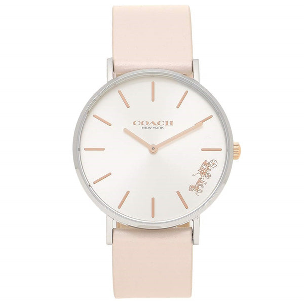 Coach Women's 14503118 Perry Pink Leather Watch