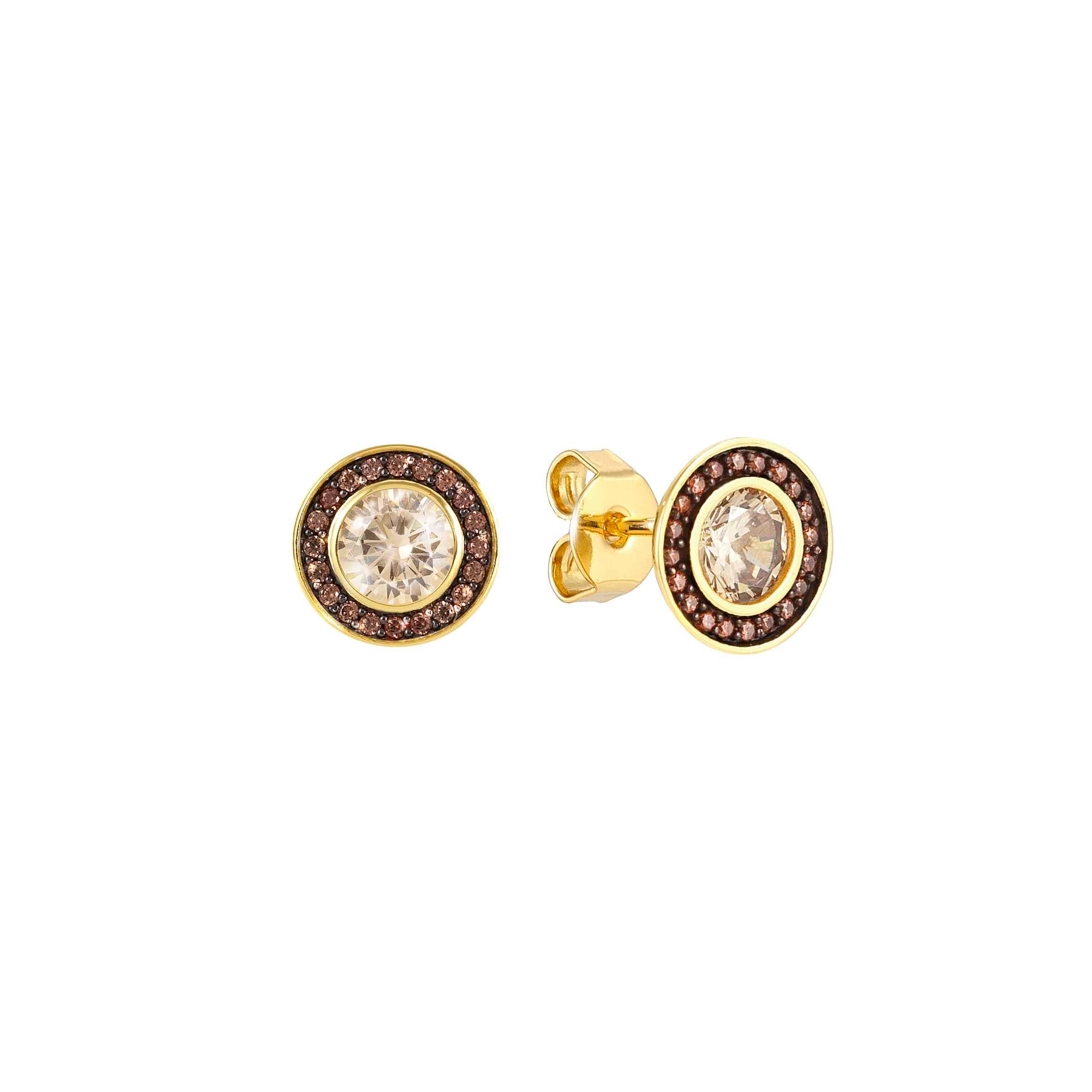 Aurea earrings with Cubic Zirconia