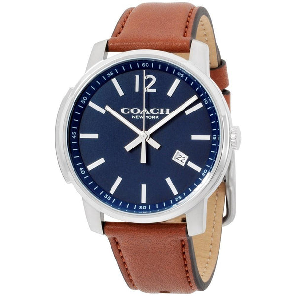 Coach Men's 14602004 Bleecker Brown Leather Watch