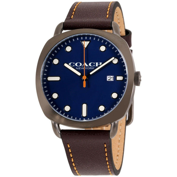 Coach Men's 14602141 Tatum Brown Leather Watch