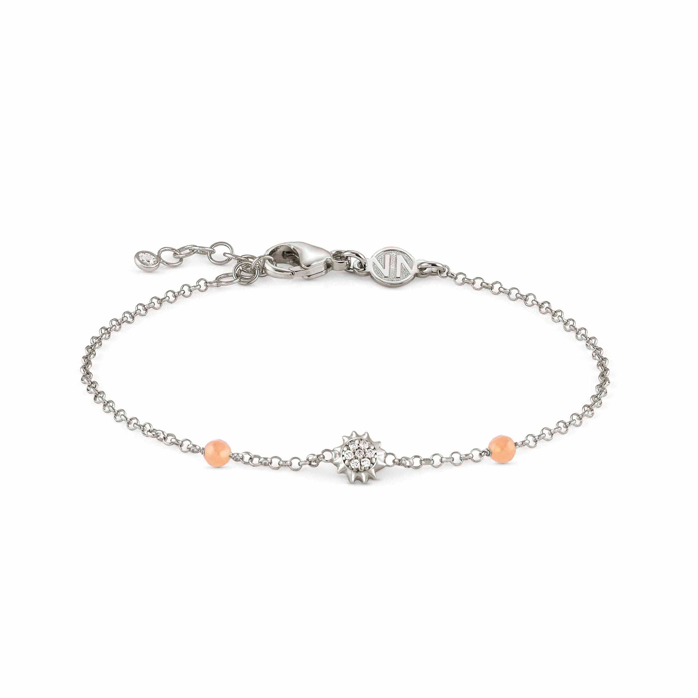 Gioie Bracelet with Sun and Orange Jade