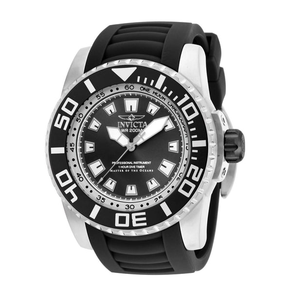 Invicta Men's 14660 Pro Diver Black Polyurethane Watch