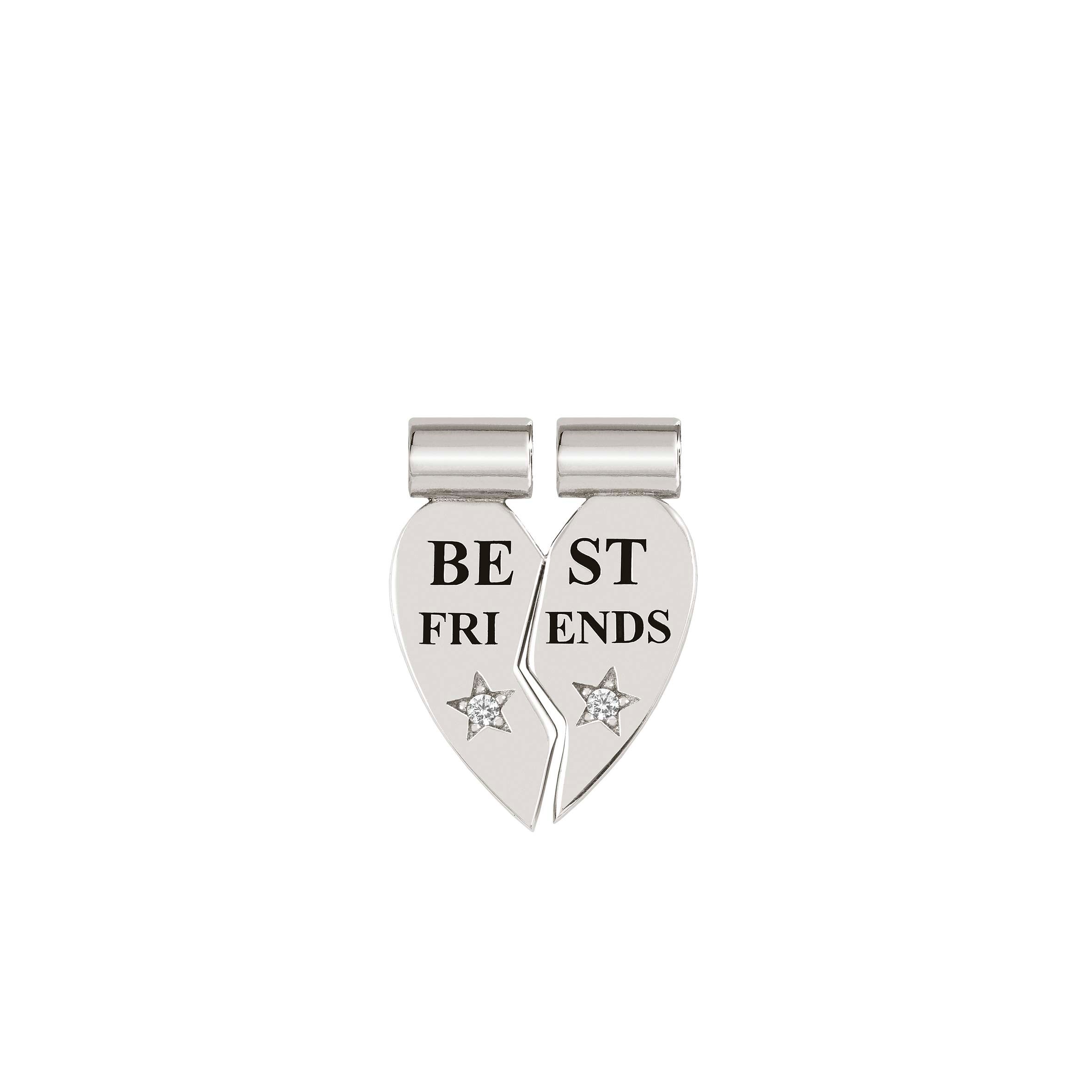 SeiMia Best Friends Heart Charm