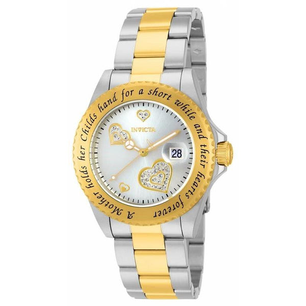 Invicta Women's 14730 Angel Gold-Tone and Silver Stainless Steel Watch