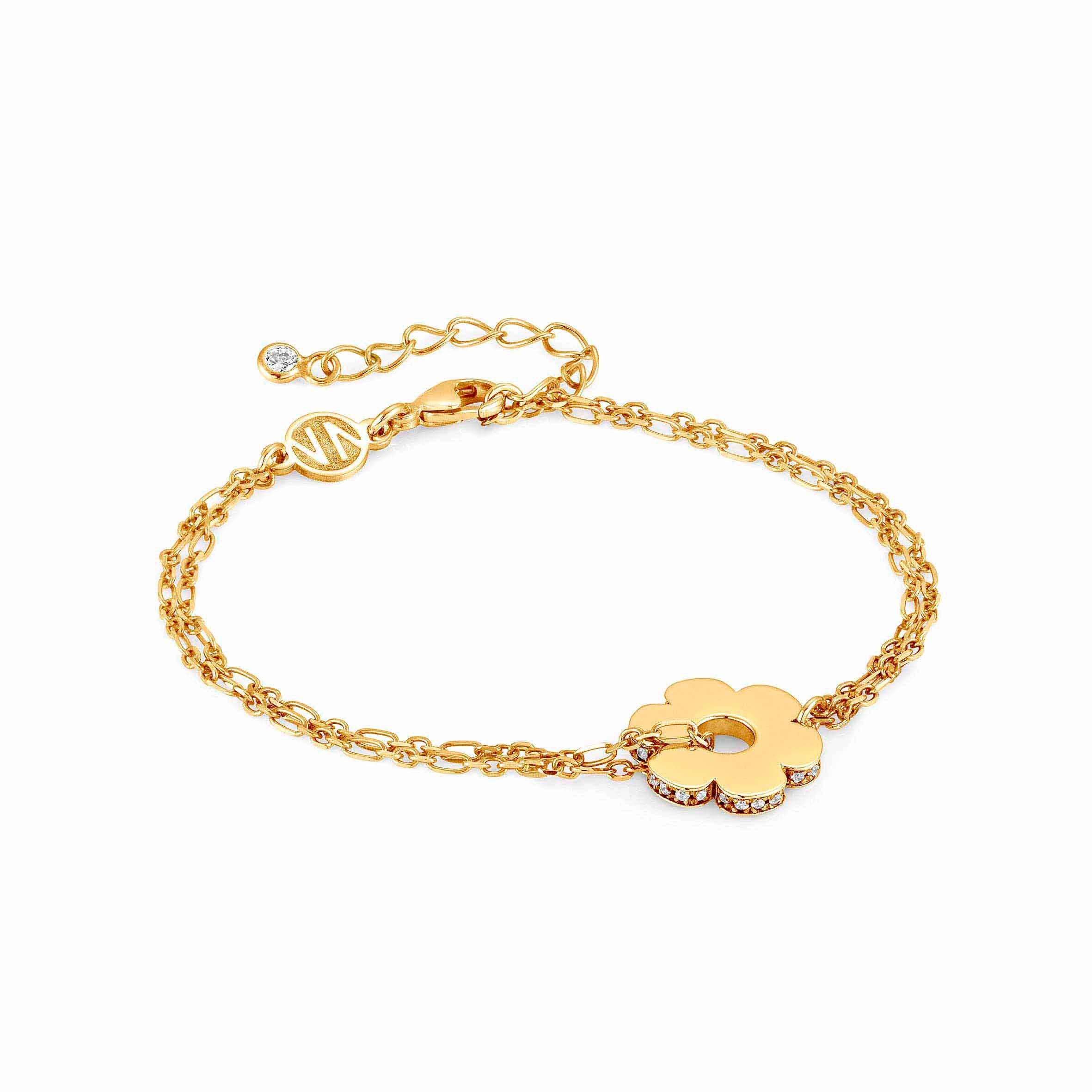 Essentials Gold Flower Bracelet