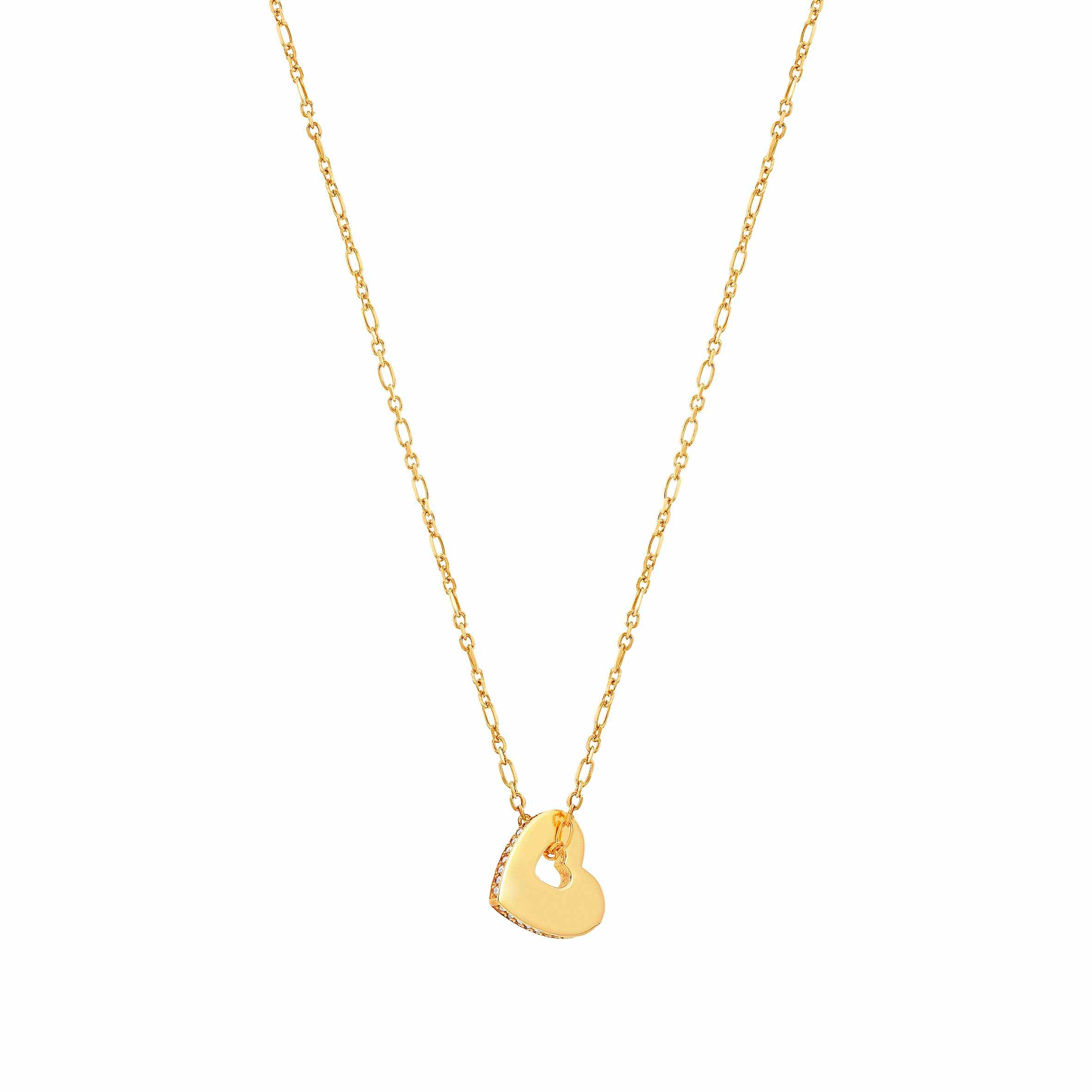 Essentials Gold Heart Necklace