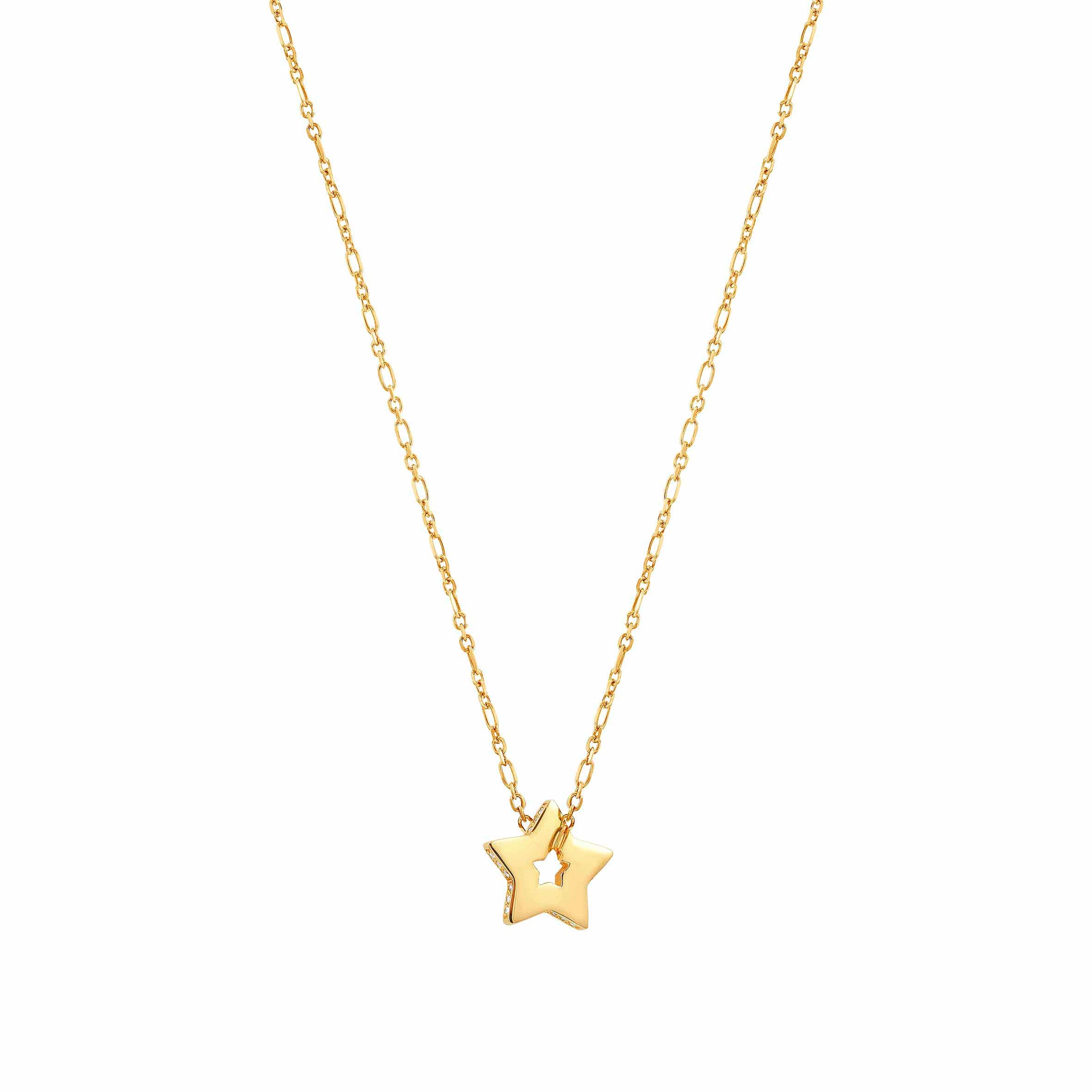 Essentials Gold Star Necklace