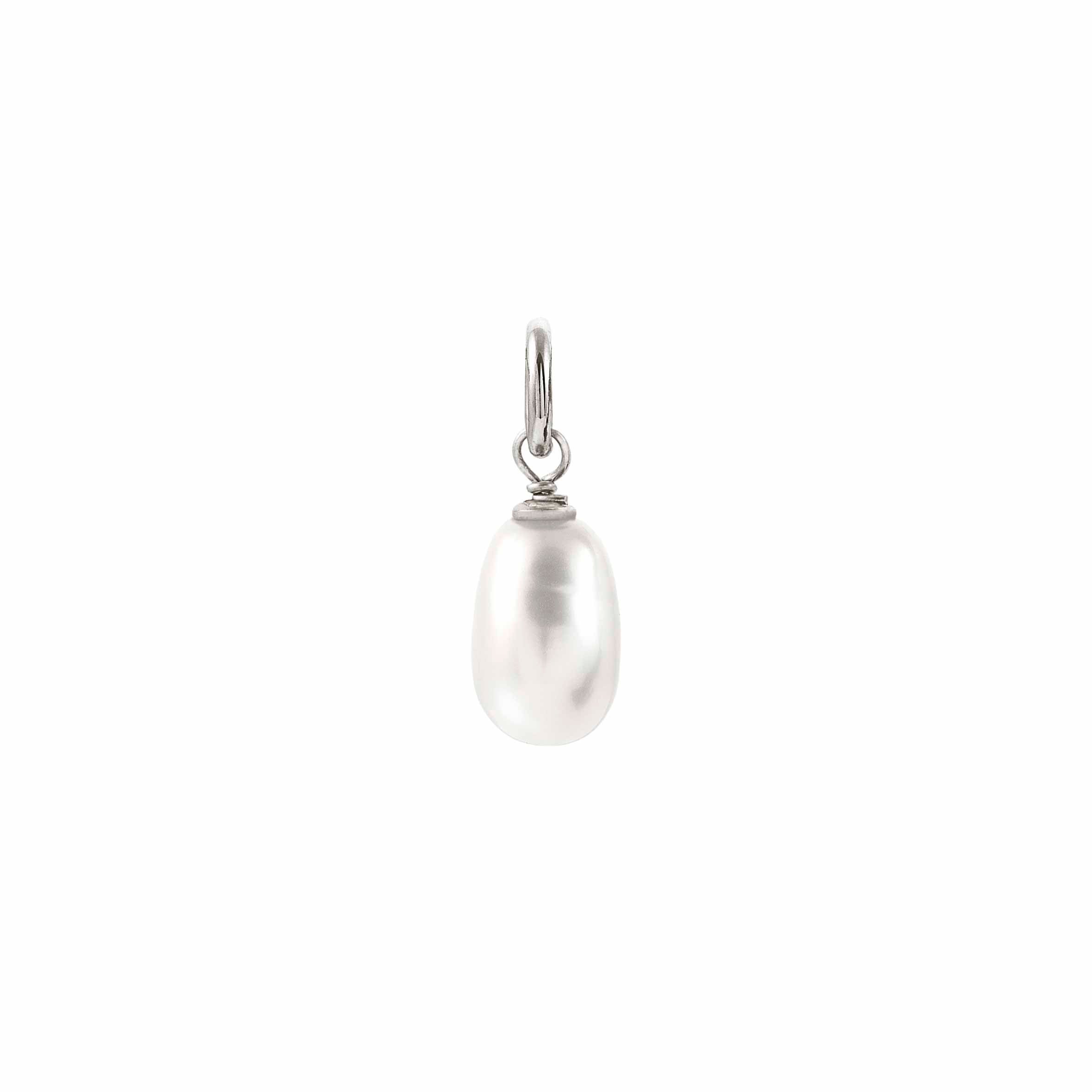 Baroque Pearl charm with Silver
