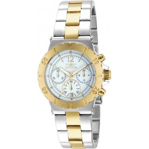 Invicta Women's 14855 Specialty Gold-Tone and Silver Stainless Steel Watch