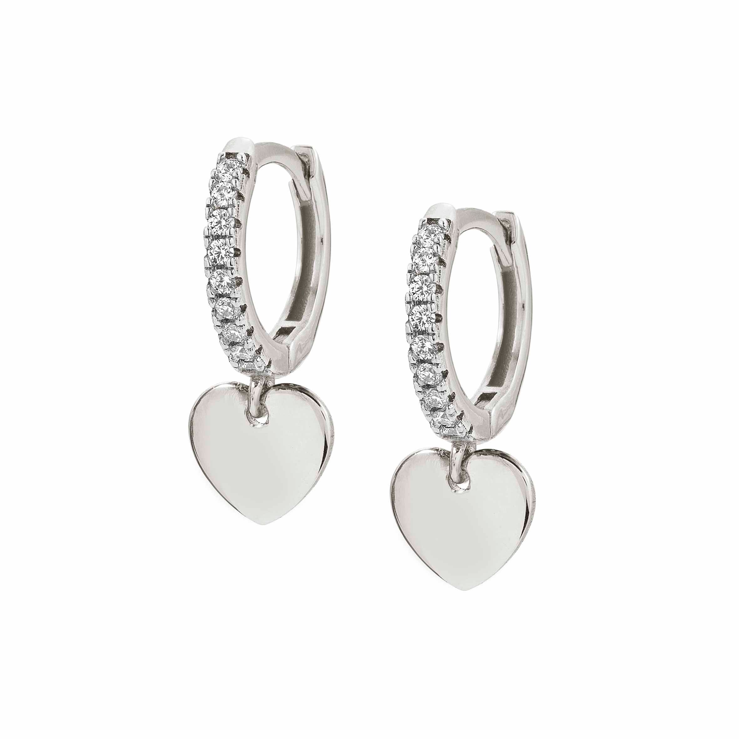 Chic&Charm earrings with Heart