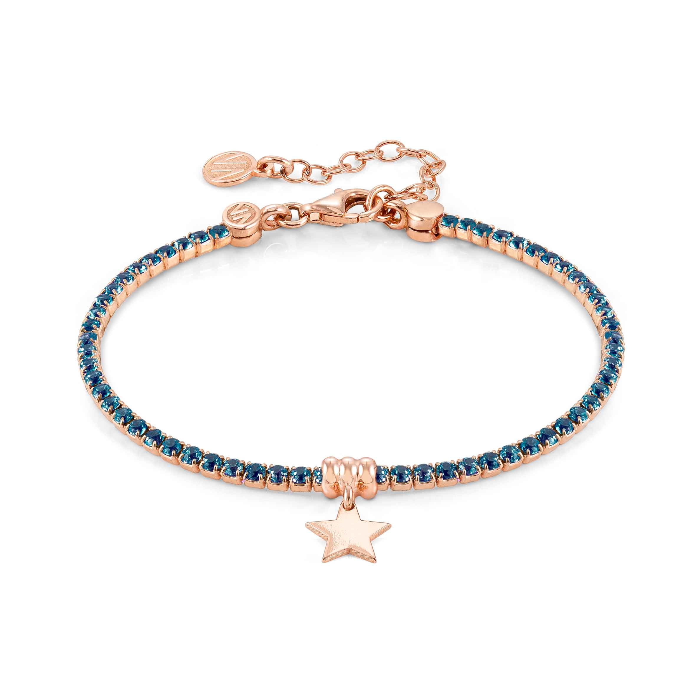 Chic&Charm bracelet, Star and Blue CZ