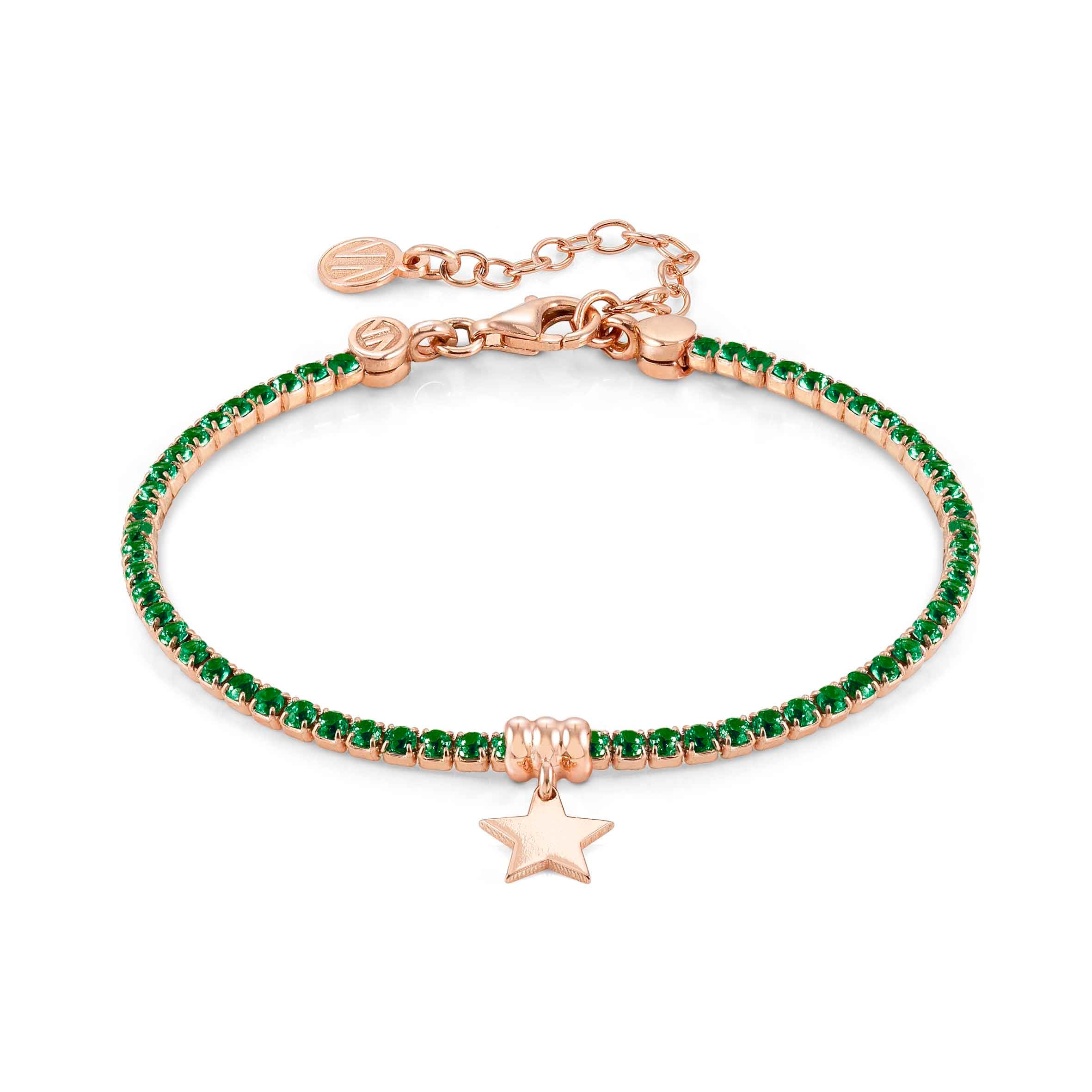 Chic&Charm bracelet, Tree of Life, Turquoise CZ