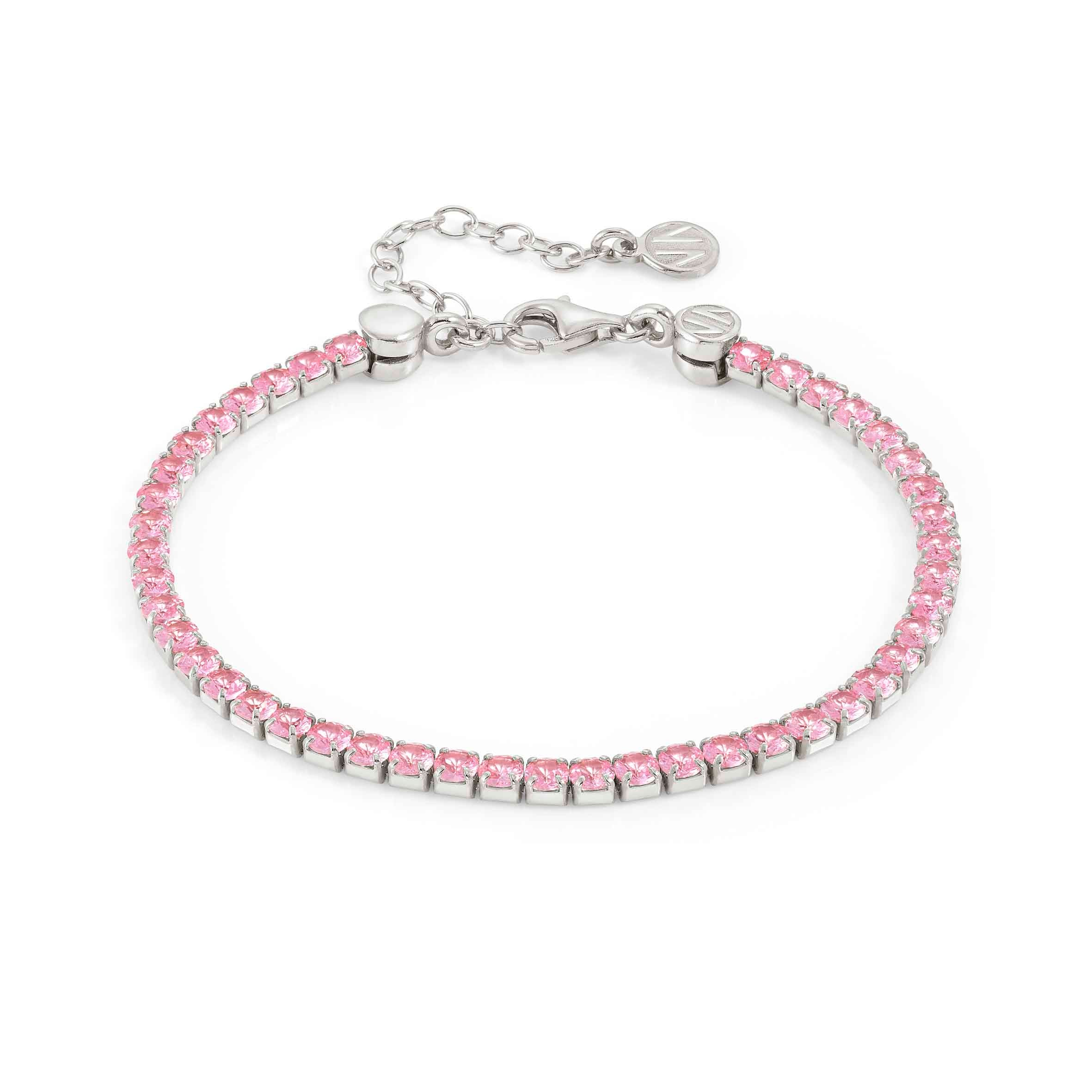 Chic&Charm Joyful Ed bracelet, Pink stones