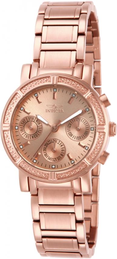 Invicta Women's 14874 Wildflower Rose-Tone Silver Watch