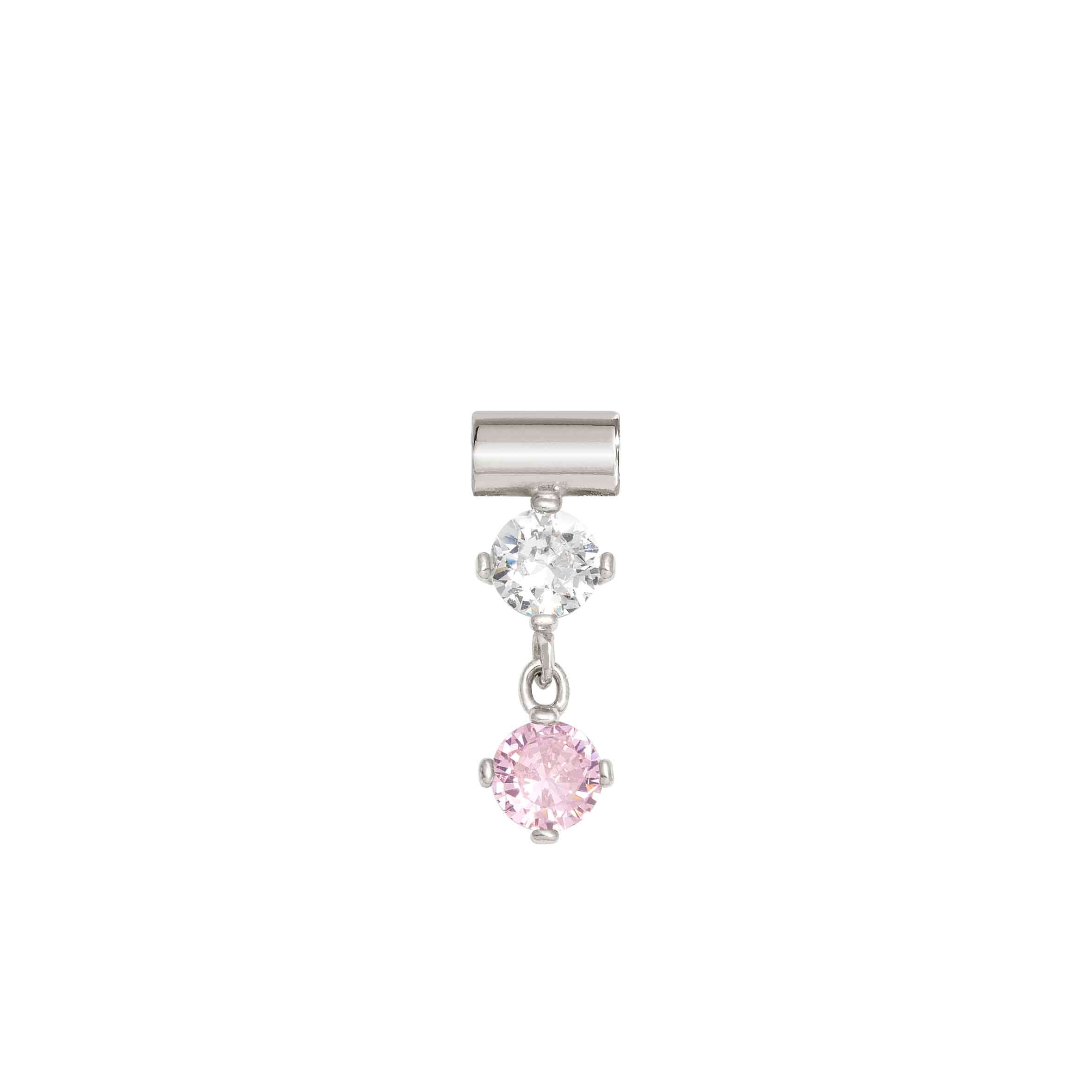 SeiMia pendant with Pink and White Cubic Zirconia