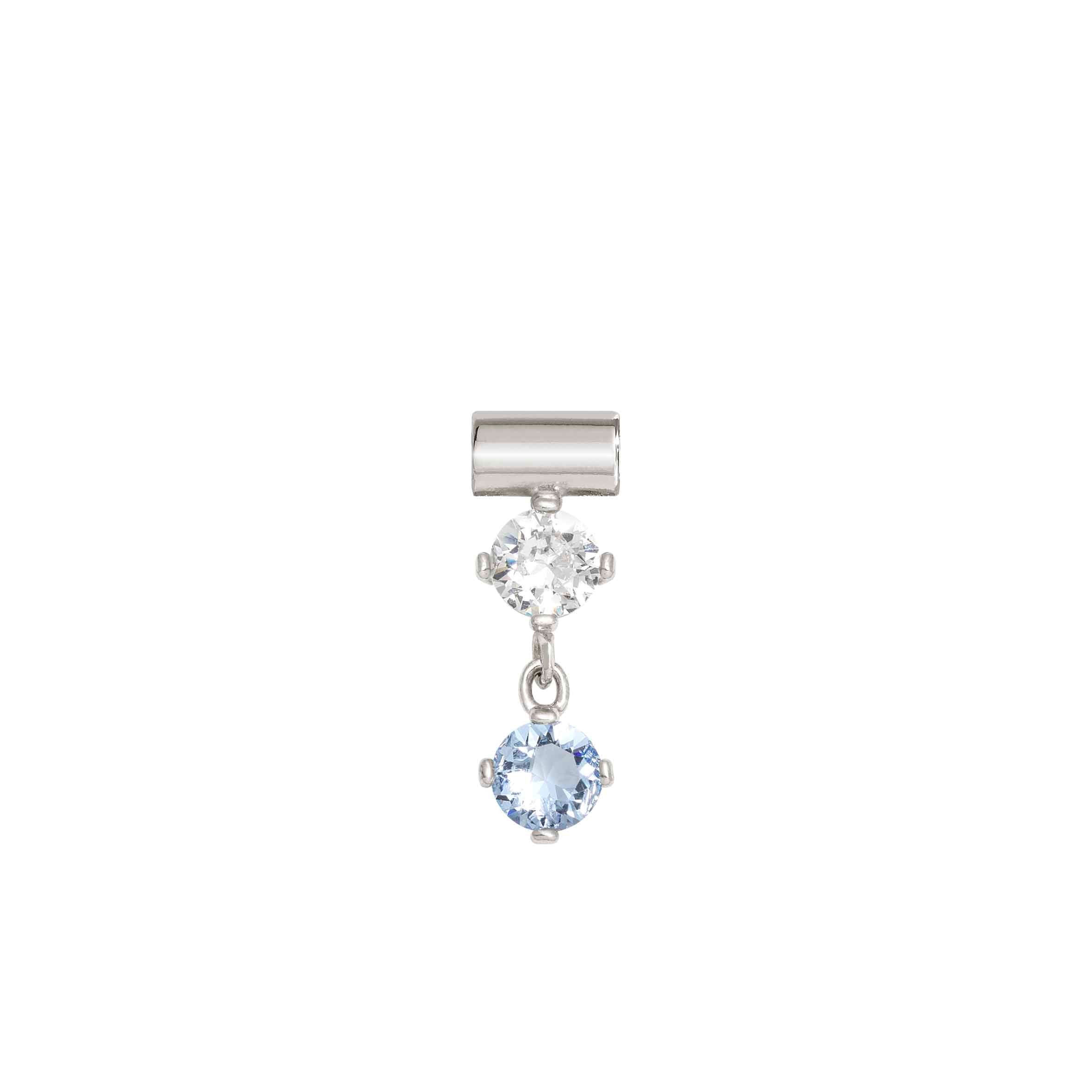 SeiMia pendant with Lightblue and White Cubic Zirconia