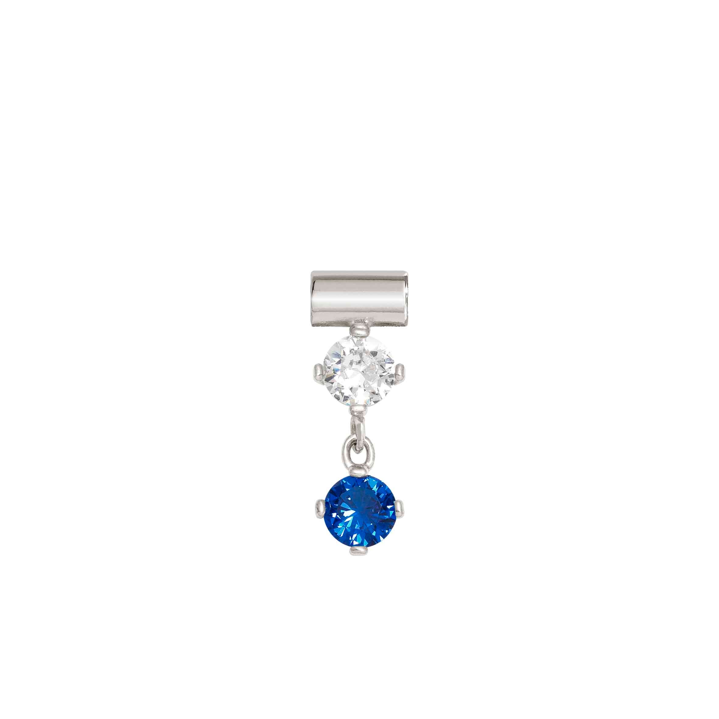 SeiMia pendant with Blue and White Cubic Zirconia