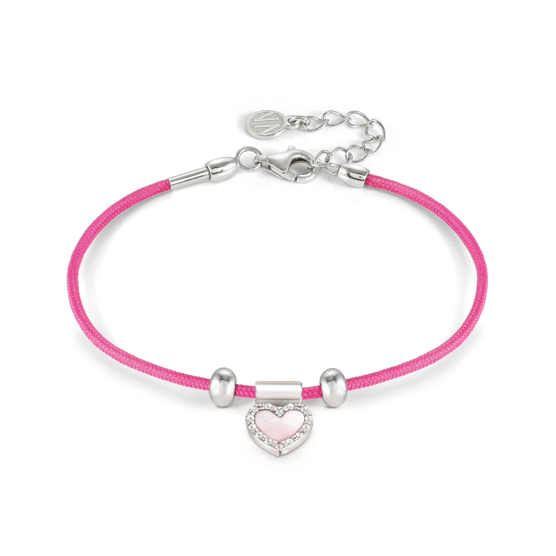 SeiMia bracelet, Pink Mother of Pearl Heart