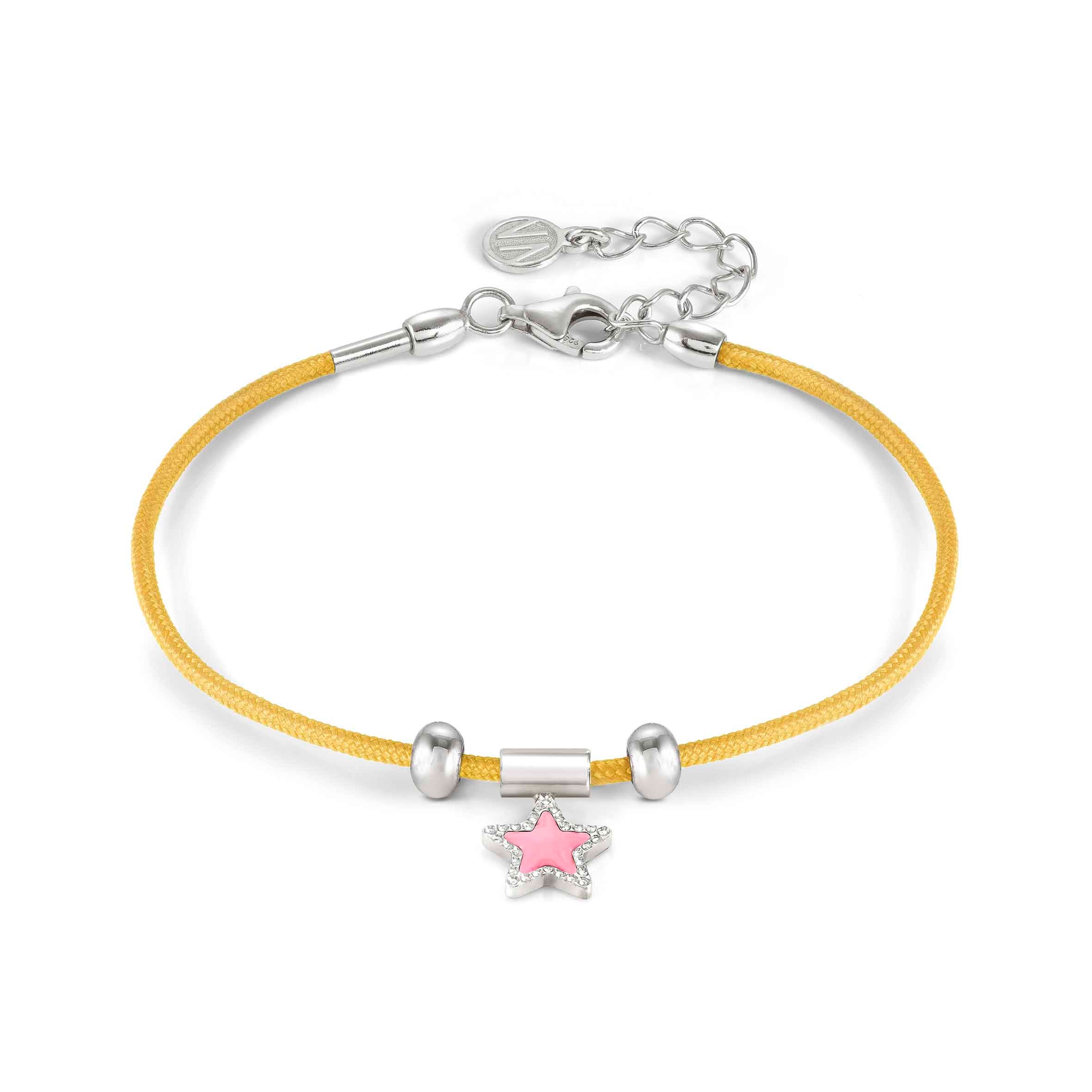 SeiMia bracelet, Yellow, Fucsia Star