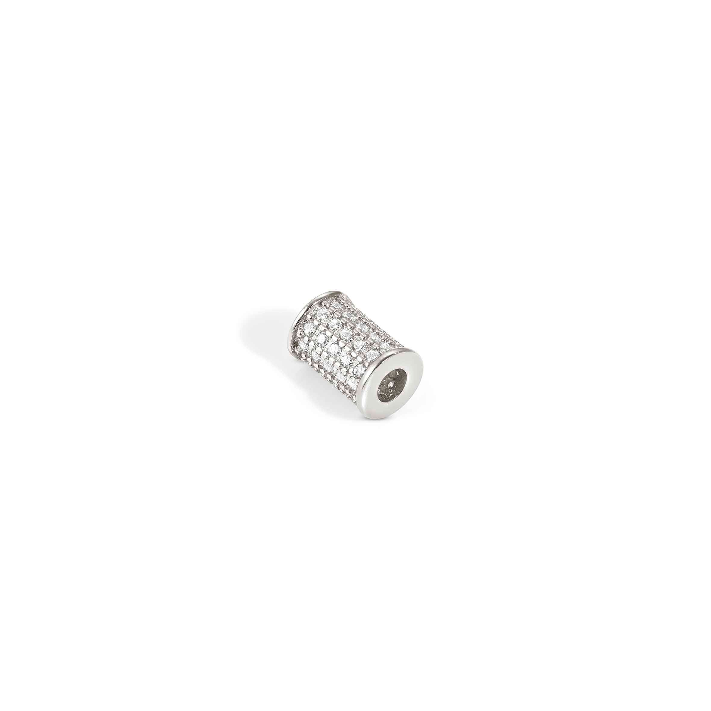 SeiMia spacer tube with White Cubic Zirconia