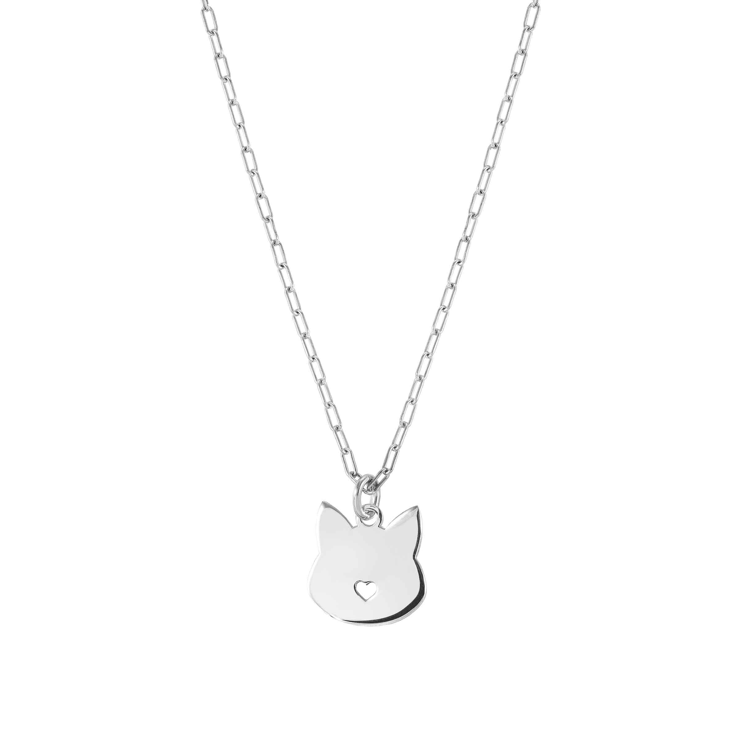 Made For You Necklace with Cat Pendant