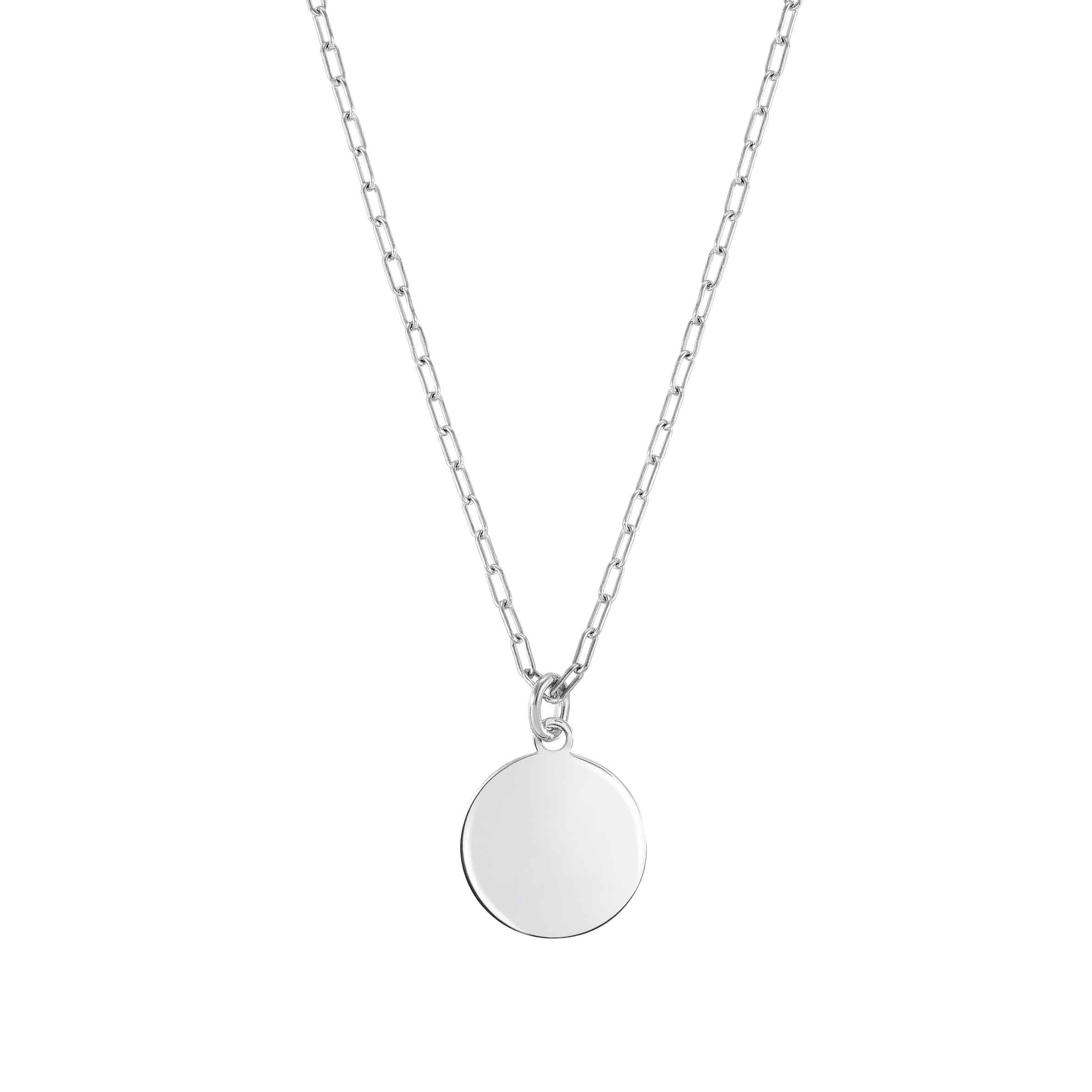 Made For You Necklace with Circle Pendant