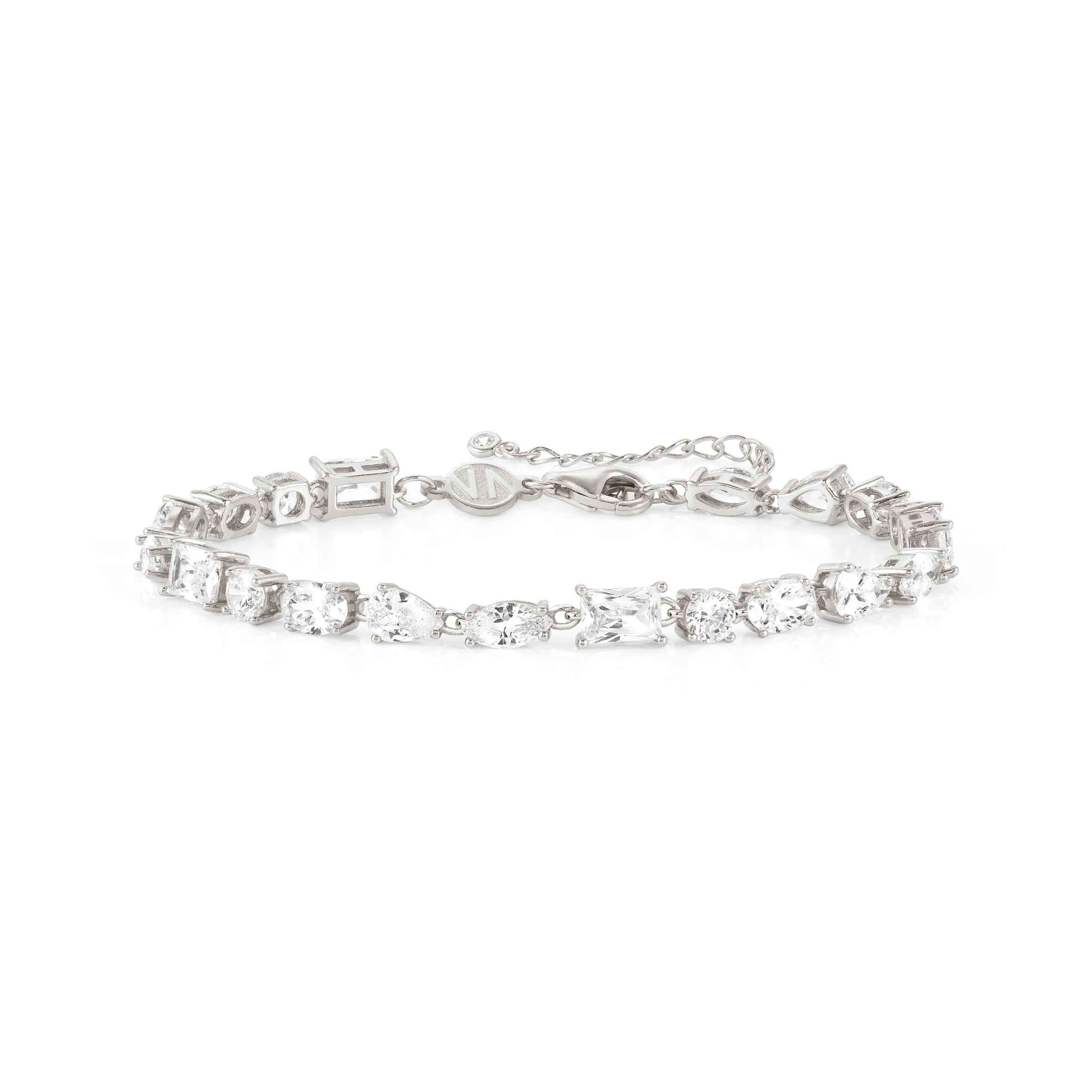 Colour Wave bracelet in sterling silver