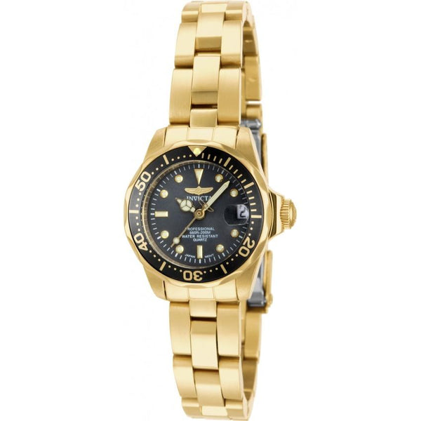 Invicta Women's 14986 Pro Diver Gold-Tone Stainless Steel Watch