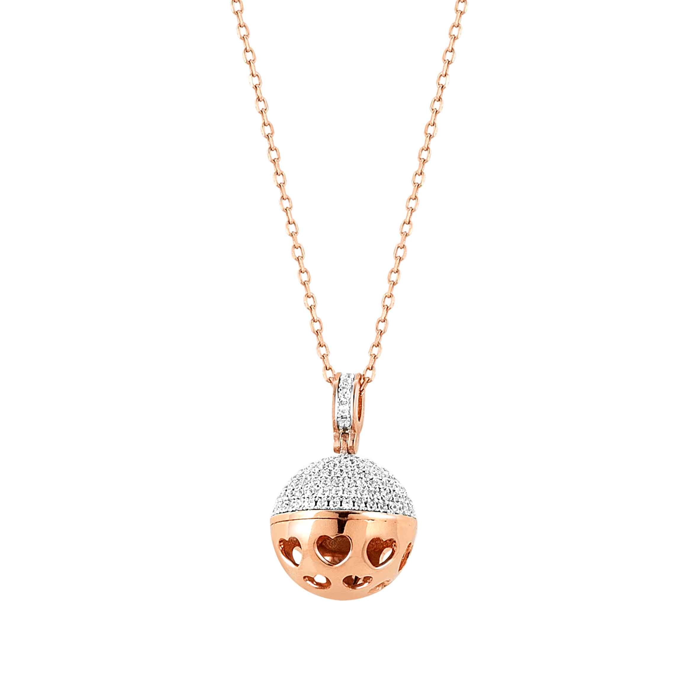 149901_011_01_d7e8.jpg ROSE GOLD NEW BORN NECKLACE, HEARTS